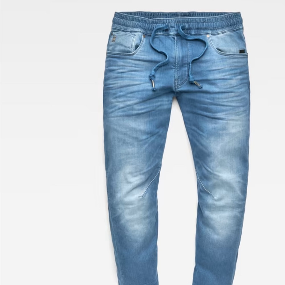 G-Star Blue Relaxed Jeans with Elastic Waistband